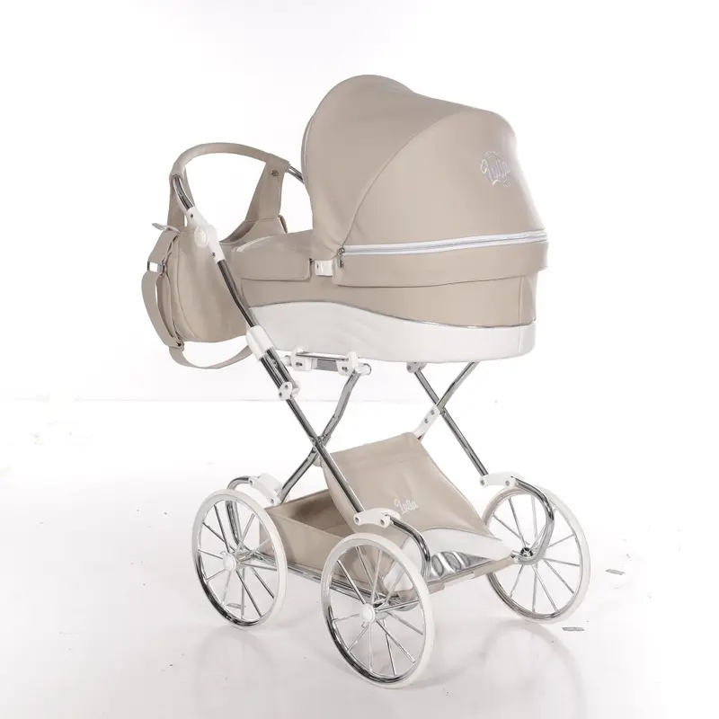 Carro De Muñecas Lulla Maxi Classic Beige