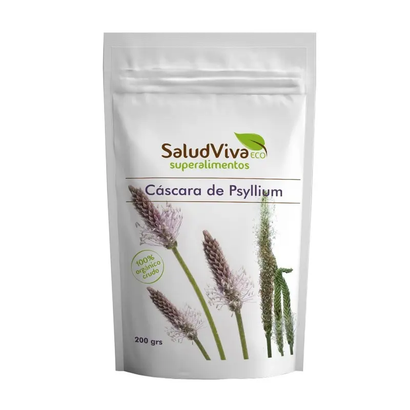 Cáscara de Psyllium Eco · Salud Viva · 200 gramos