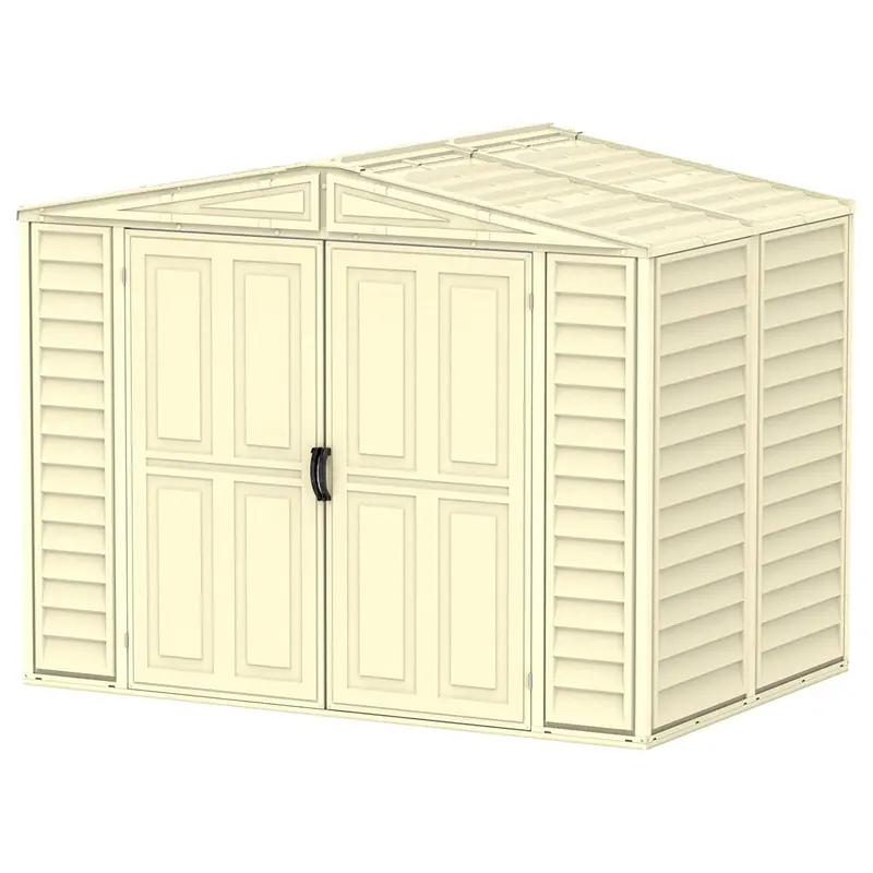 Caseta Jardín Duramate 8×6 Pvc Marfil