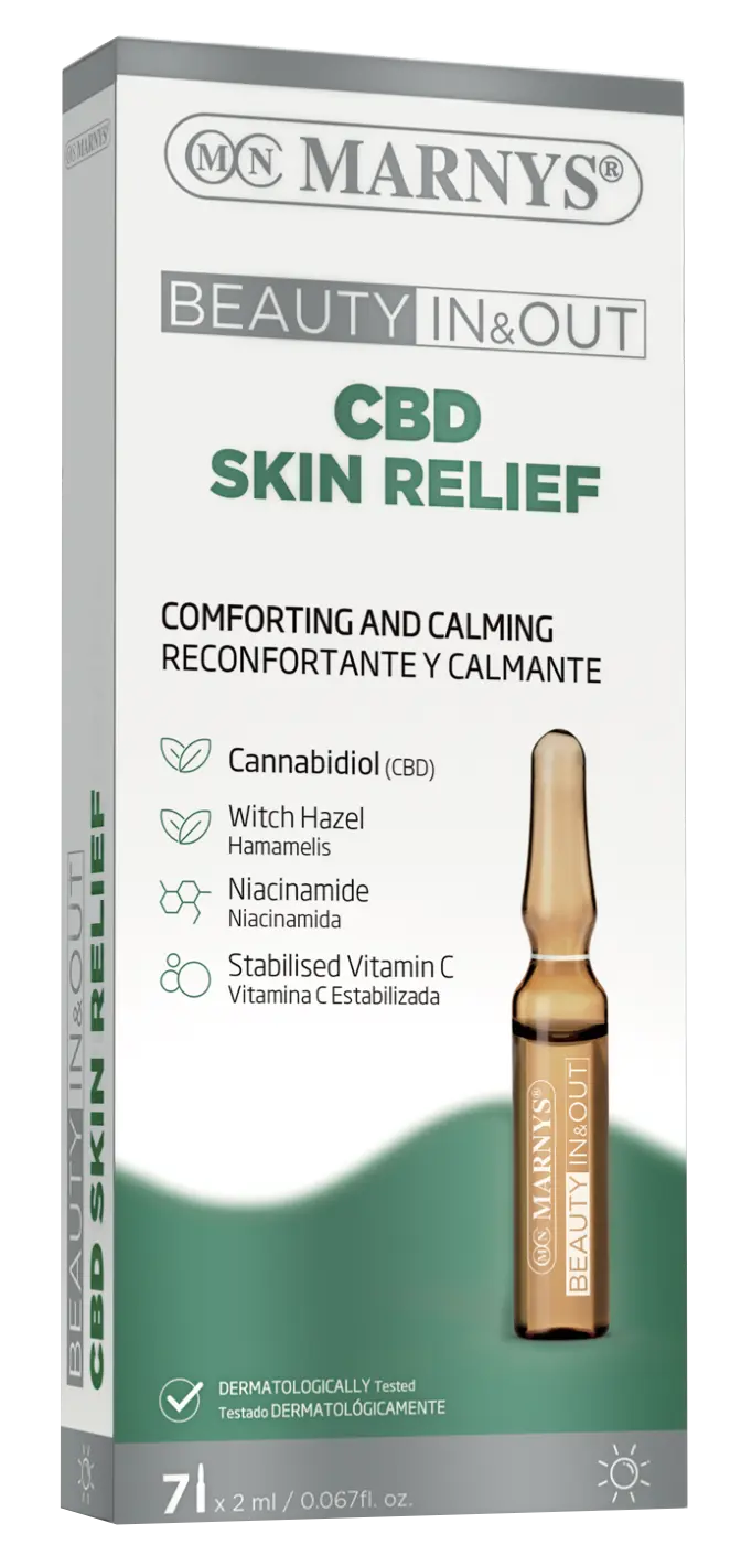 CBD Skin Relief · Marnys · 7 ampollas