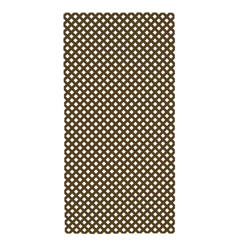 Celosia Pvc 18 Mm 1x2 Marron Nortene