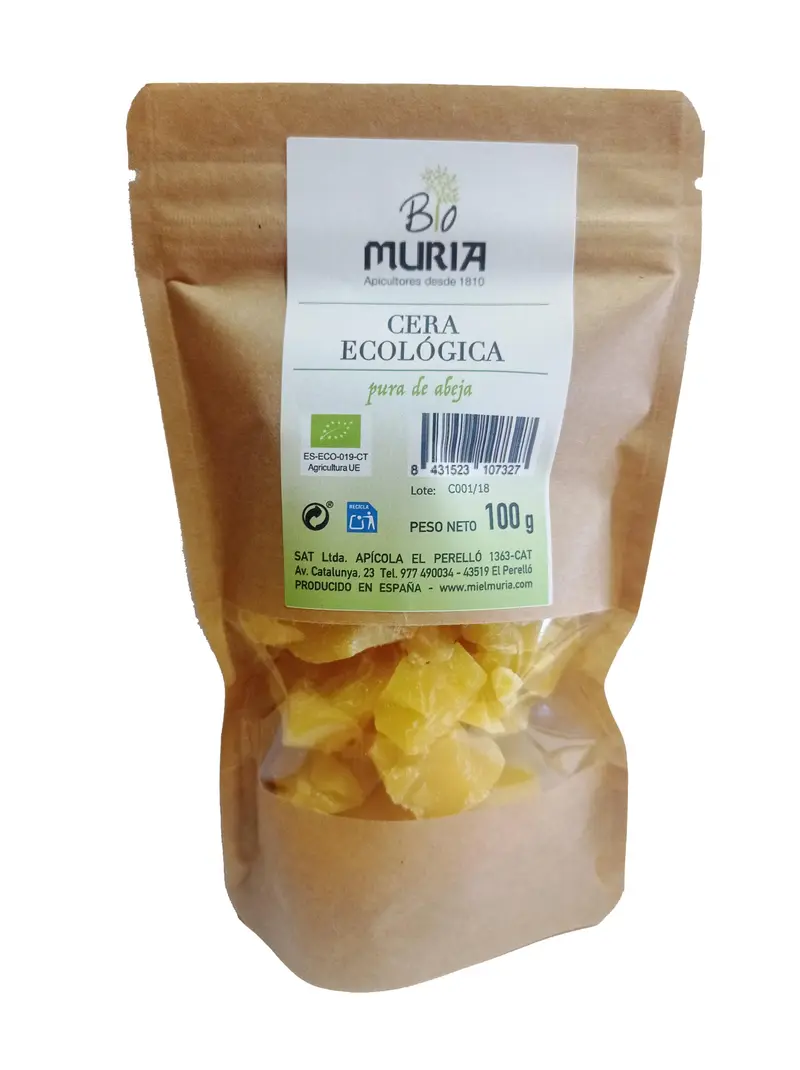 Cera Pura De Abeja Eco 100g