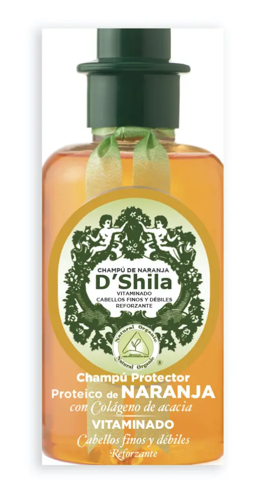Champú de Naranja · D'Shila · 300 ml
