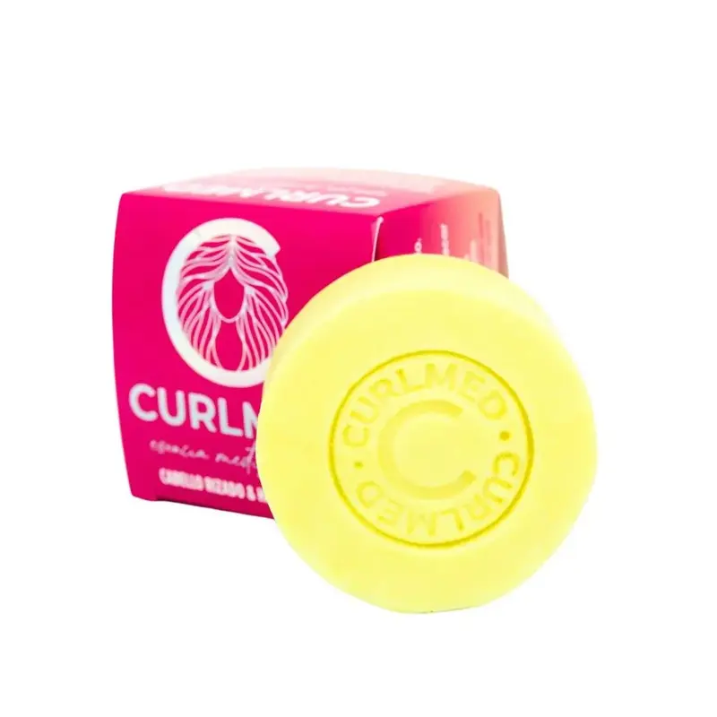 Champú Sólido Cabello Rizado E Hidratación Curlmed 80g