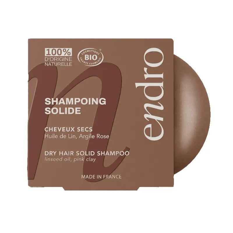 Champú Sólido Cabello Seco · Endro Cosmétiques · 80 ml