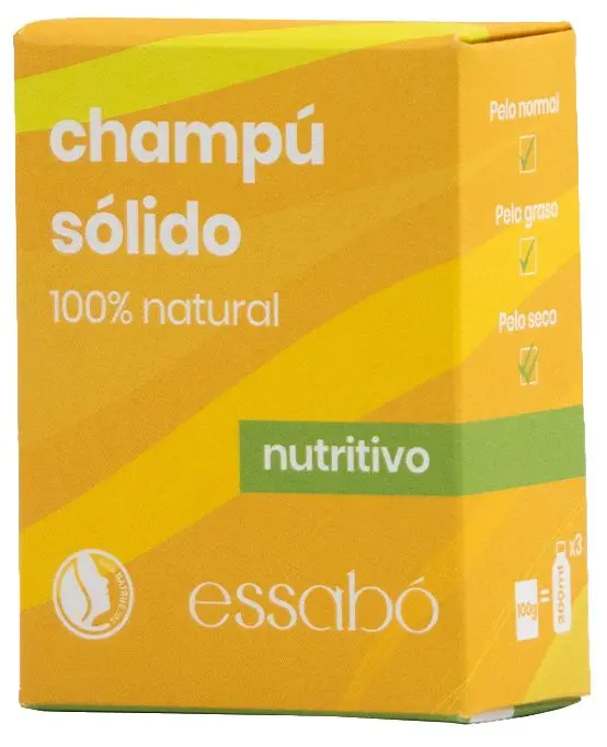 Champú Sólido Nutritivo · Essabó · 100 gramos