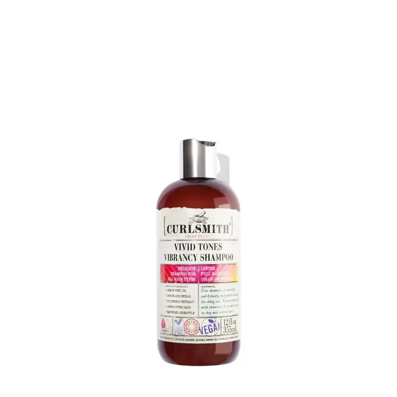 Champú Vivid Tones Vibrancy Recetas De Color Curlsmith 355ml