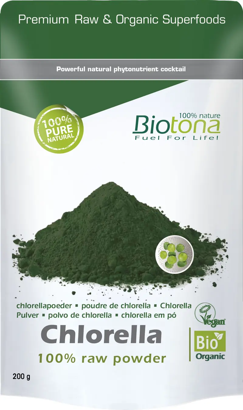 Chlorella · Biotona · 200 gramos