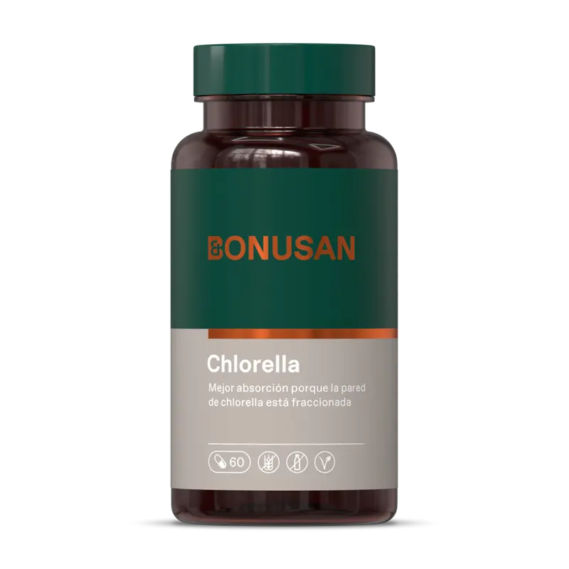 Chlorella · Bonusan · 60 cápsulas