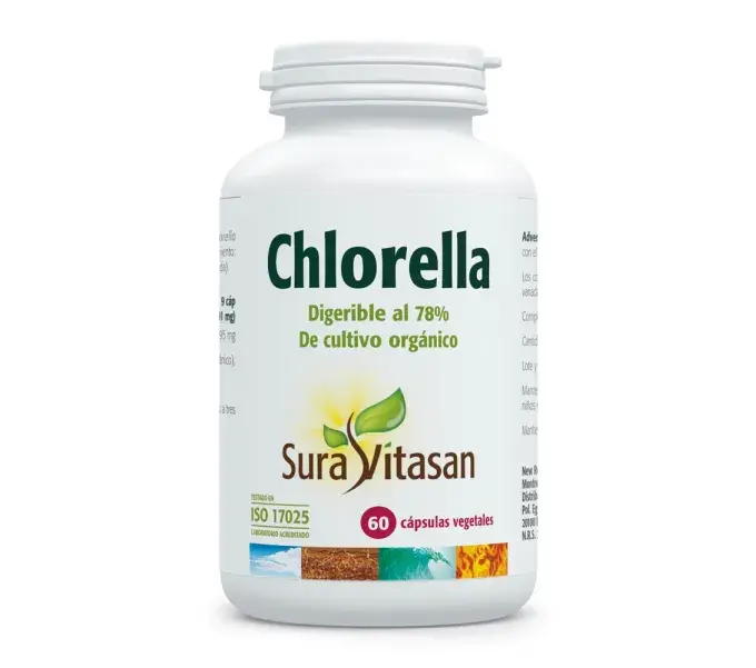 Chlorella · Sura Vitasan · 60 cápsulas