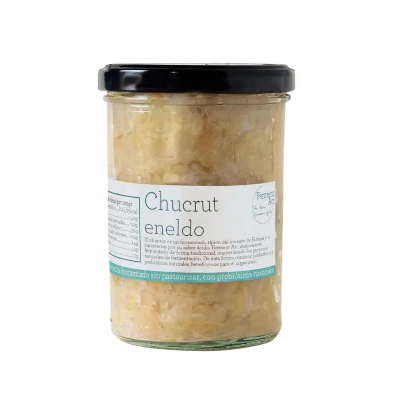 Chucrut De Eneldo Eco Sin Pasteurizar Ferment Art 400 Gr