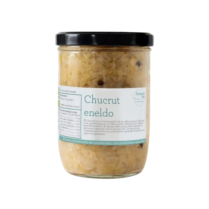 Chucrut De Eneldo Eco Sin Pasteurizar Ferment Art 750 Gr