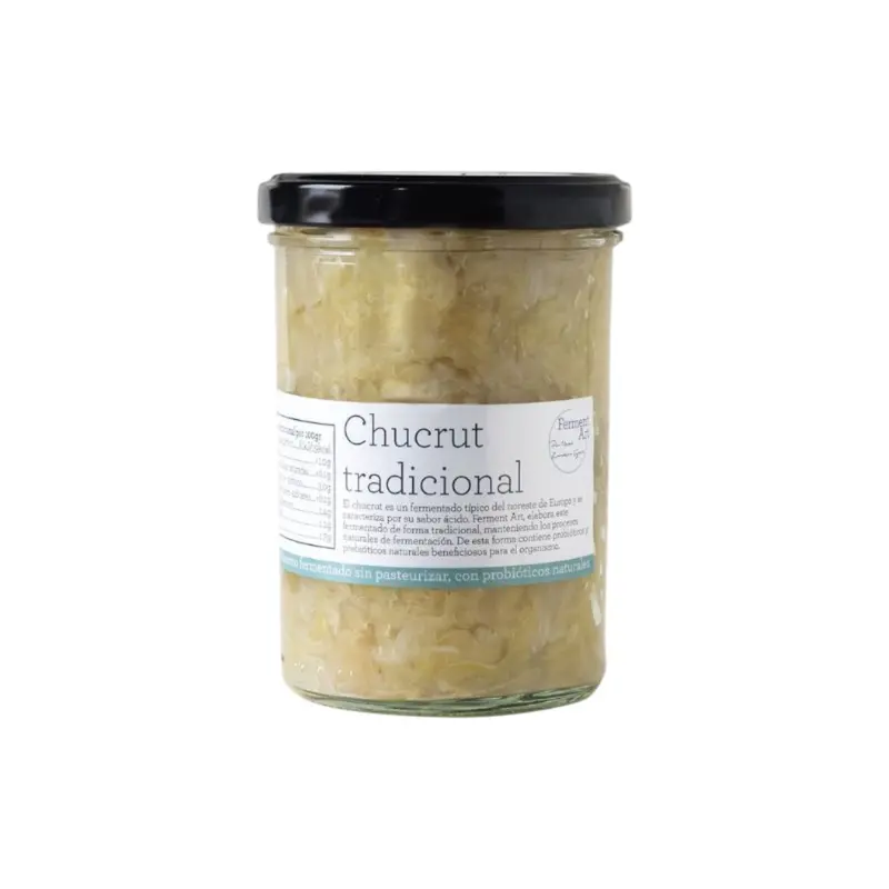Chucrut Tradicional Eco Sin Pasteurizar Ferment Art 400 Gr