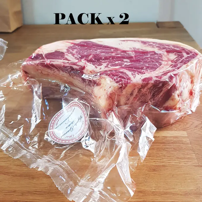 Chuletón Simmental madurado - 40/50 días - extra marmoleo (Pack 2 Piezas)