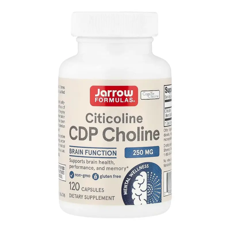 Citicoline Cdp Choline 250 Mg 120 Caps