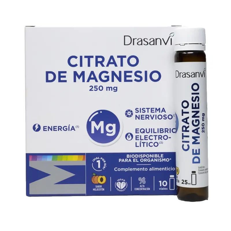 Citrato de Magnesio · Drasanvi · 10 viales