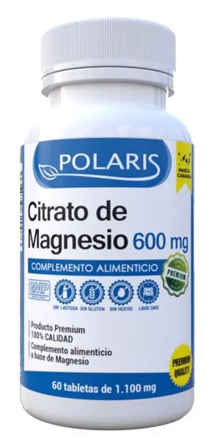 Citrato de Magnesio · Polaris · 60 comprimidos