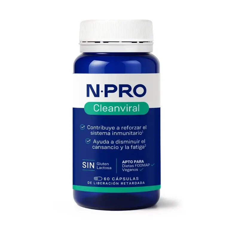 Cleanviral · NPro · 60 cápsulas