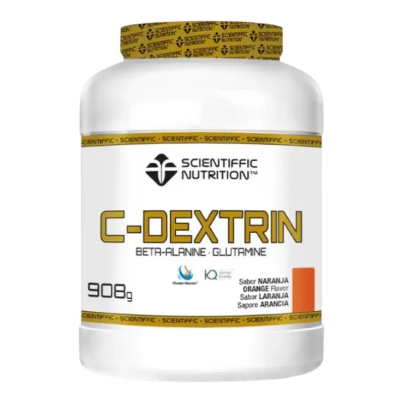 Clusterdextrin + Beta Alanine + Glutamine Clusterdextrin® - Kyowa® 908 Gr Naranja