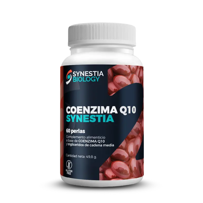 Coenzima Q10 · Synestia Biology · 60 perlas