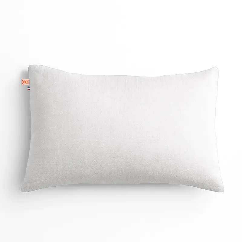 Cojín Rectangular De Algodón Orgánico Blanco