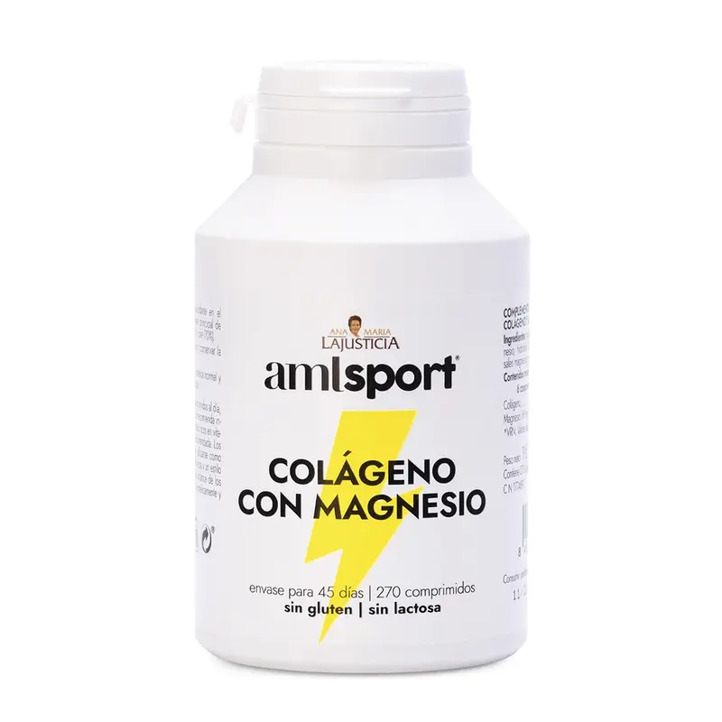 Colágeno con Magnesio AMLSport · Ana María LaJusticia · 270 comprimidos