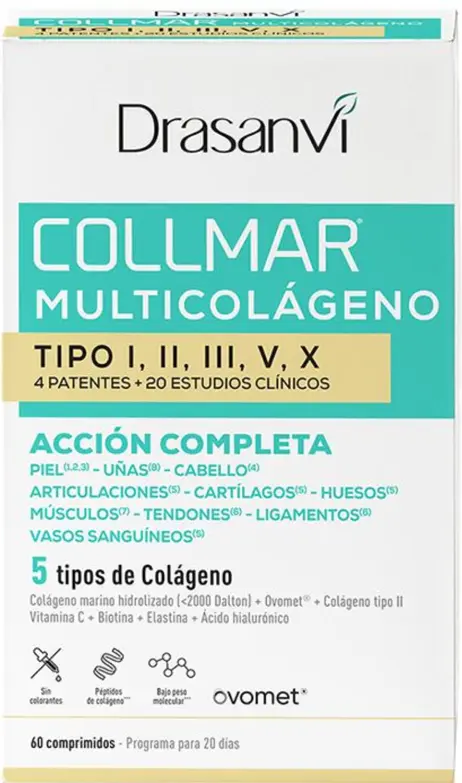 Collmar Multicolágeno · Drasanvi · 60 comprimidos