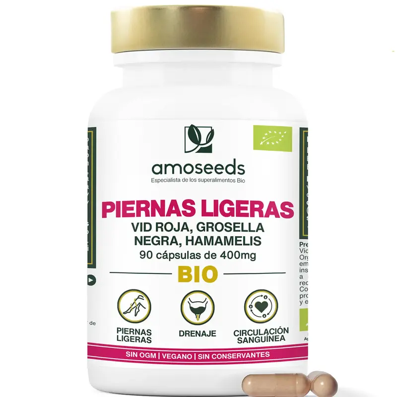Complejo Piernas Ligeras Bio | 90 Cápsulas