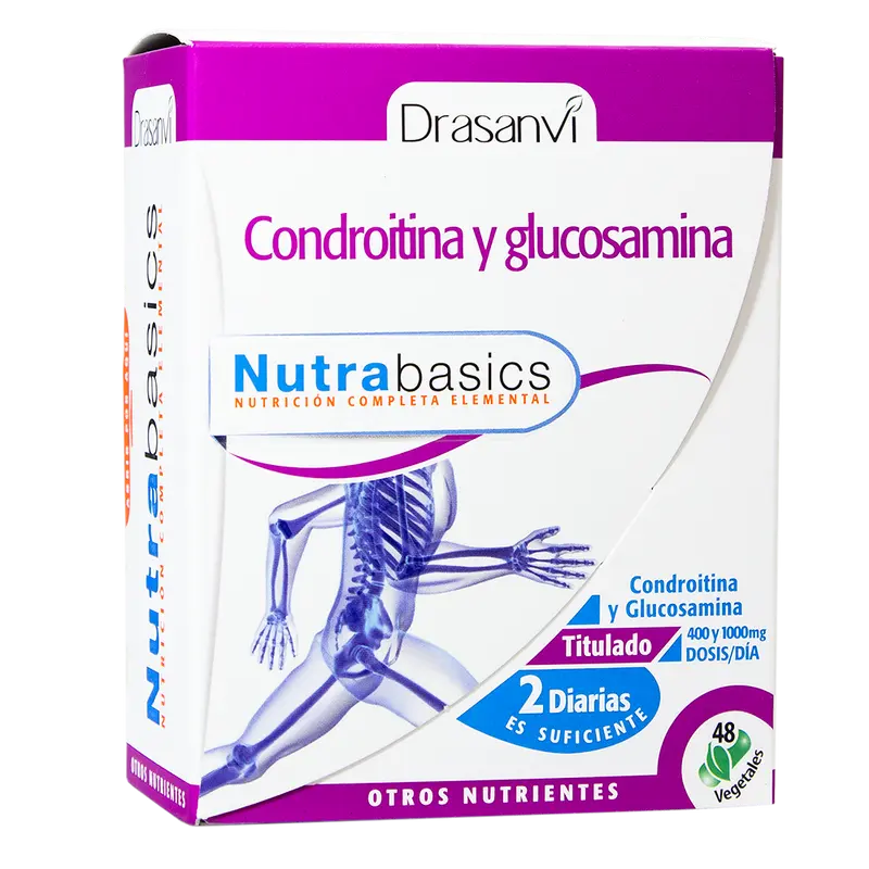 Condroitina y Glucosamina · Drasanvi · 48 cápsulas