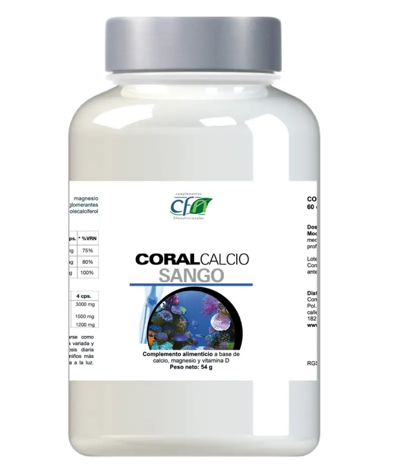 Coral Calcio Sango · CFN · 60 cápsulas