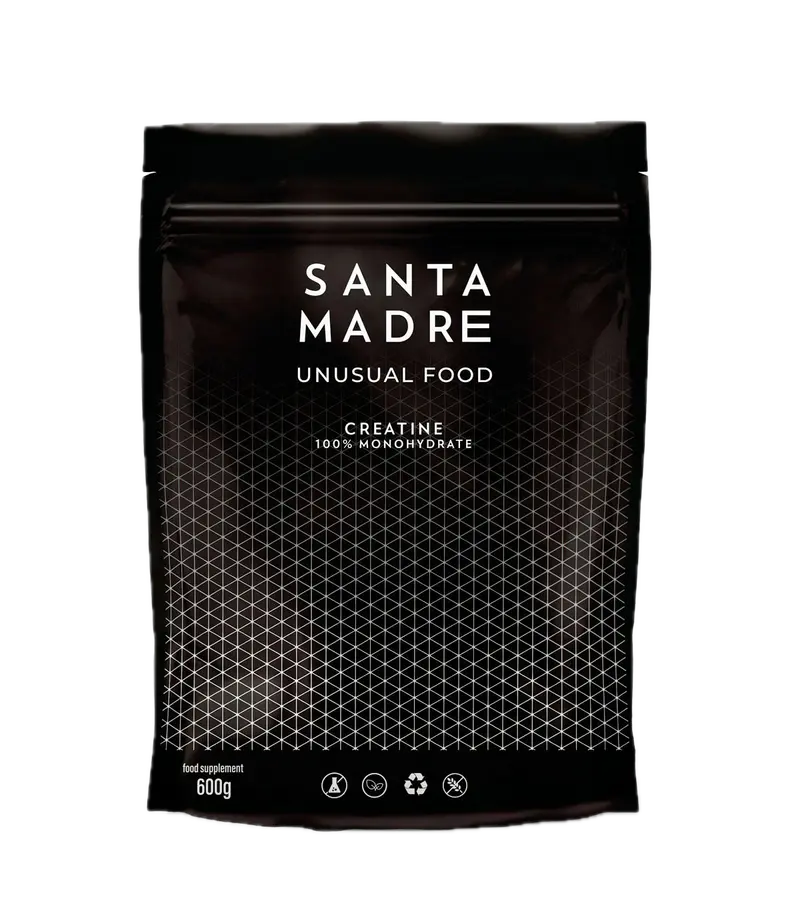 Creatina 100% Monohidrato · Santa Madre · 600 gramos