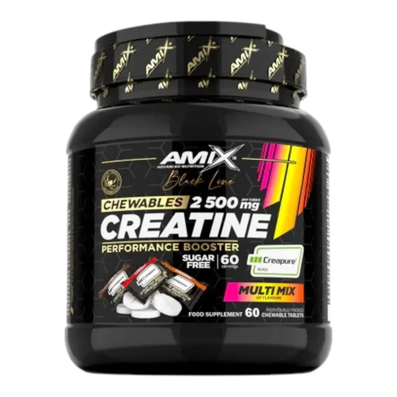 Creatina Creapure Black Line Masticable 60 Tab