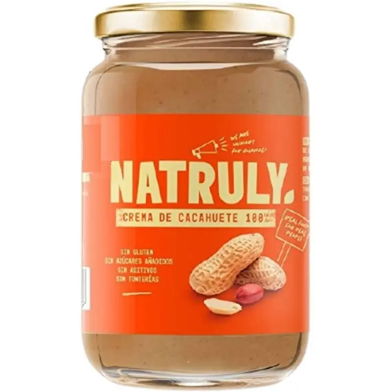 Crema de Cacahuete 100% Pura 500g