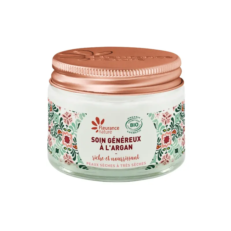 Crema Nutritiva Con Argán Eco Fleurance Nature 50ml