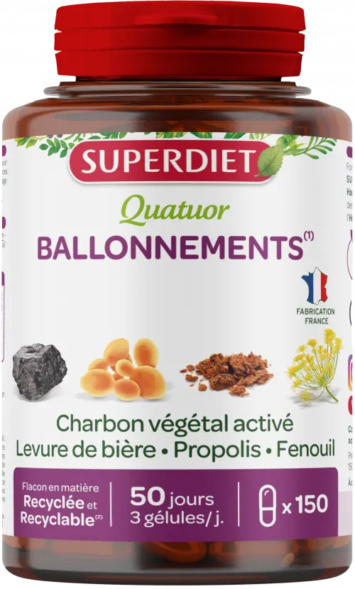 Cuarteto Hinchazones · Superdiet · 45 cápsulas