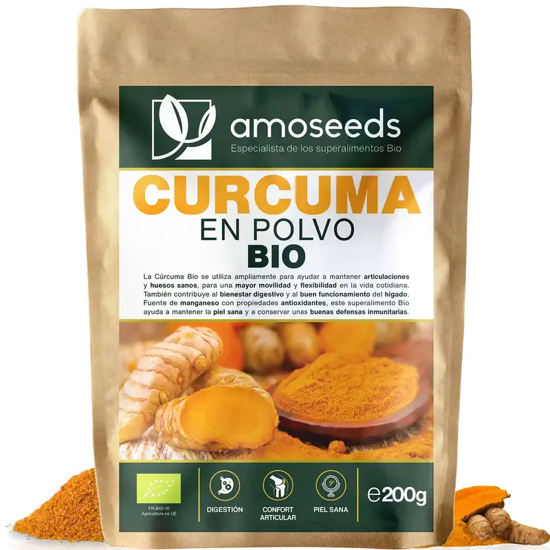 Cúrcuma En Polvo Bio 200g