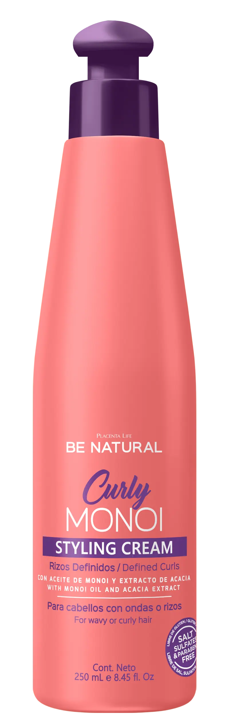 Curly Monoi Styling Cream Rizos Definidos Frasco 250ml
