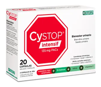 Cystop Intensif · Deiters · 20 cápsulas