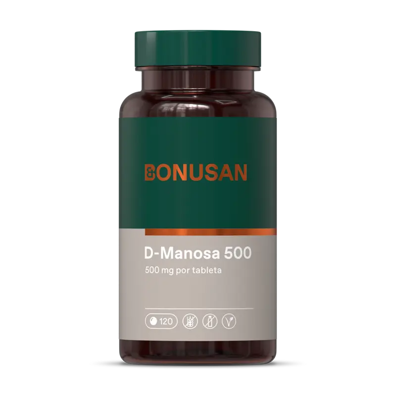 D-Manosa · Bonusan · 120 comprimidos