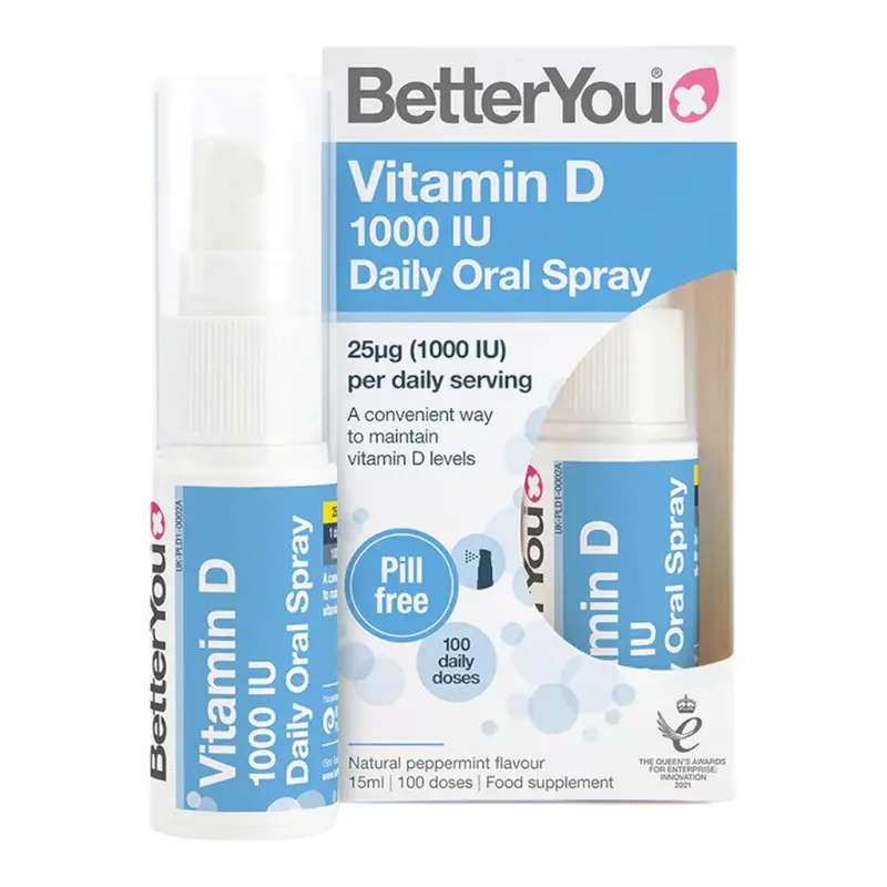 D1000 Daily Vitamin D Oral Spray 15 Ml
