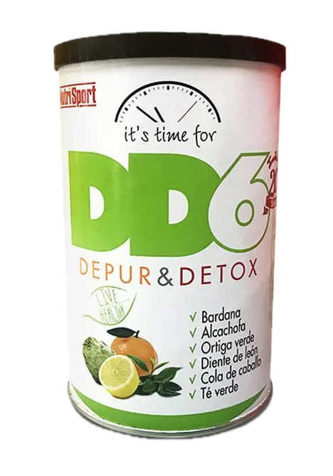 DD6 Depur & Detox · Nutrisport · 240 gramos