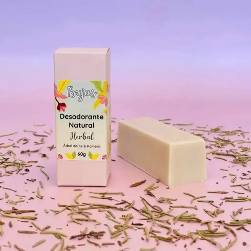Desodorante Sólido Herbal Bujas 60g