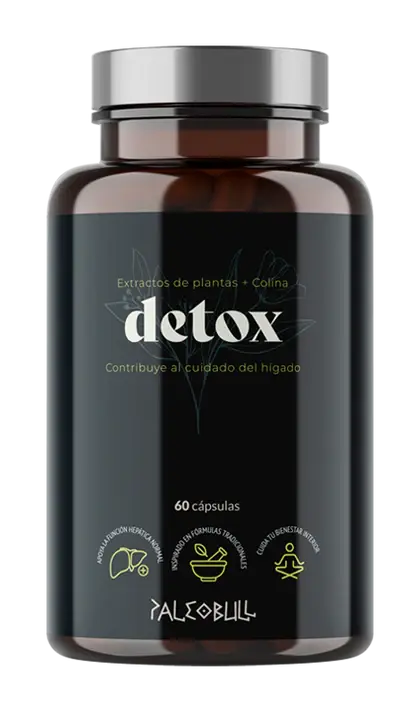 Detox · Paleobull · 60 cápsulas