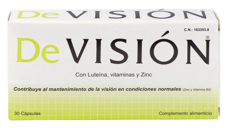 DeVisión · Pharma OTC · 30 cápsulas [Caducidad 01/2027]