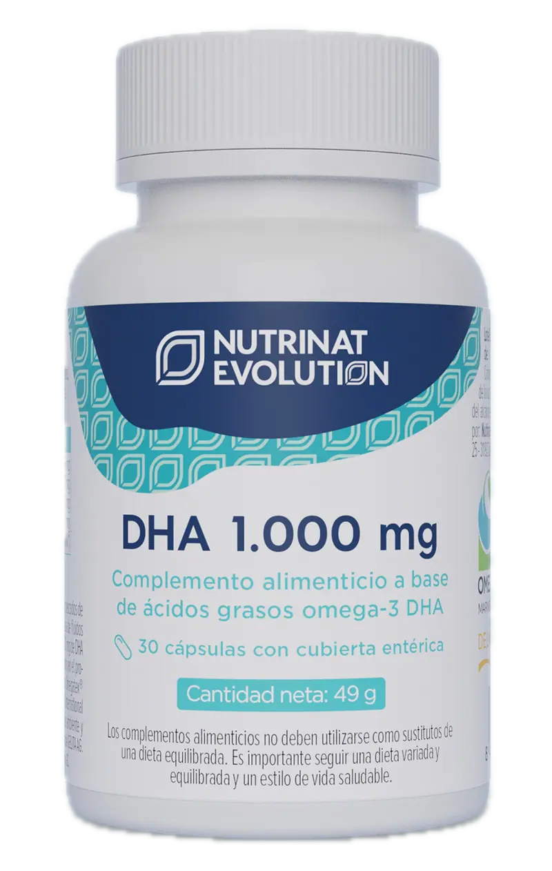 DHA 1000 · Nutrinat Evolution · 30 cápsulas