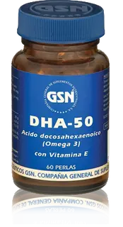 DHA-50 · GSN · 60 perlas