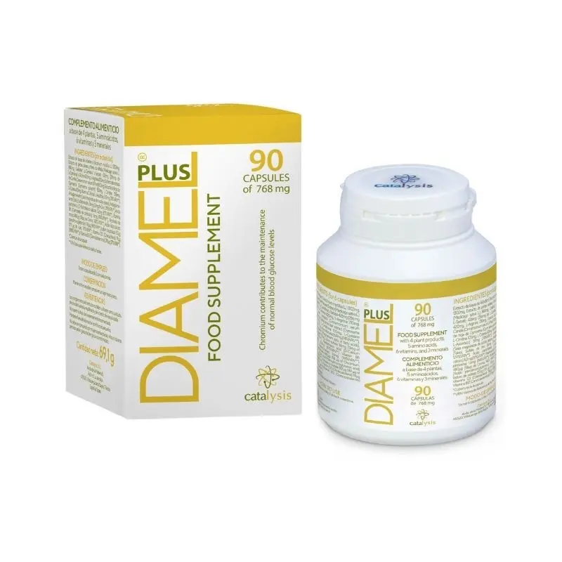 Diamel Plus · Catalysis · 90 cápsulas