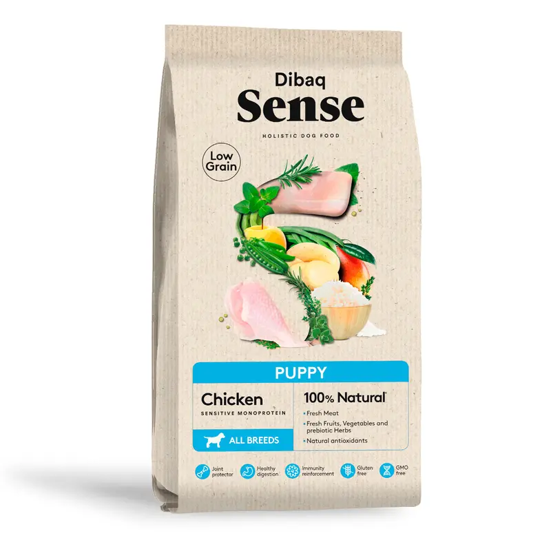 Dibaq Sense Low Grain Pollo Cachorro 2 Kg