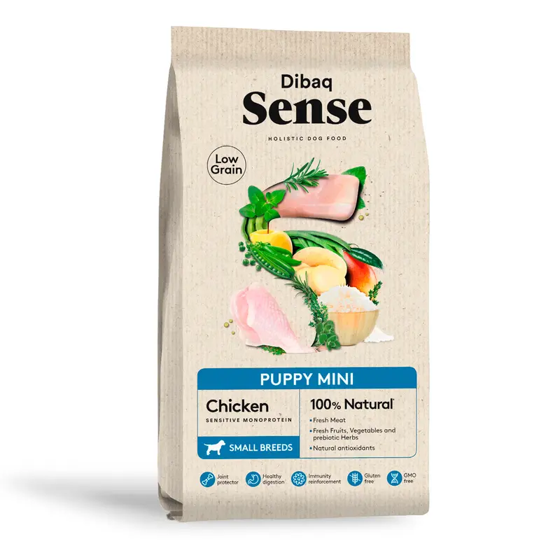 Dibaq Sense Low Grain Pollo Cachorro Mini 2 Kg