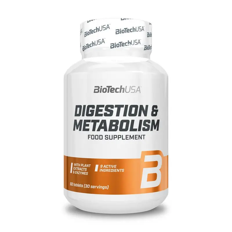 Digestion & Metabolism - 60 Tabletas - Digestivos - Biotech Usa